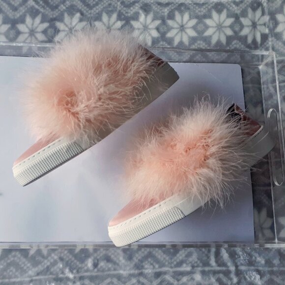 ZCD Montreal pink satin & feather sneakers, EU37 - Picture 8 of 11